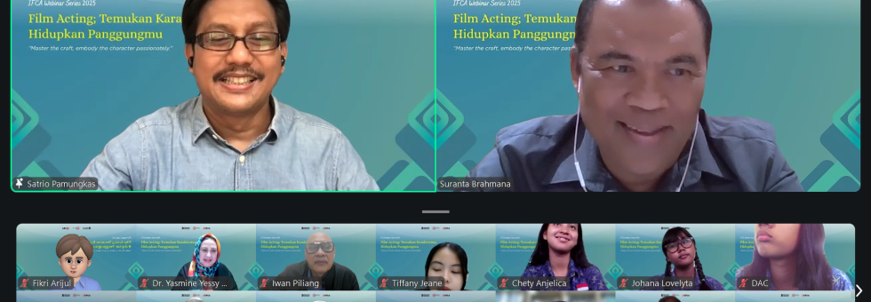 Webinar Tentang Film dan Acting (1) Webinar Tentang Film dan Acting (1)