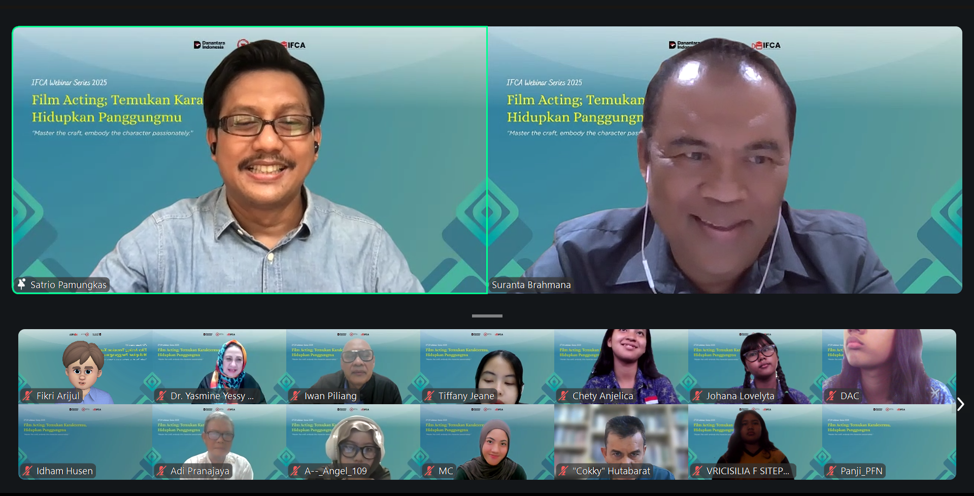 Webinar Tentang Film dan Acting (1)
