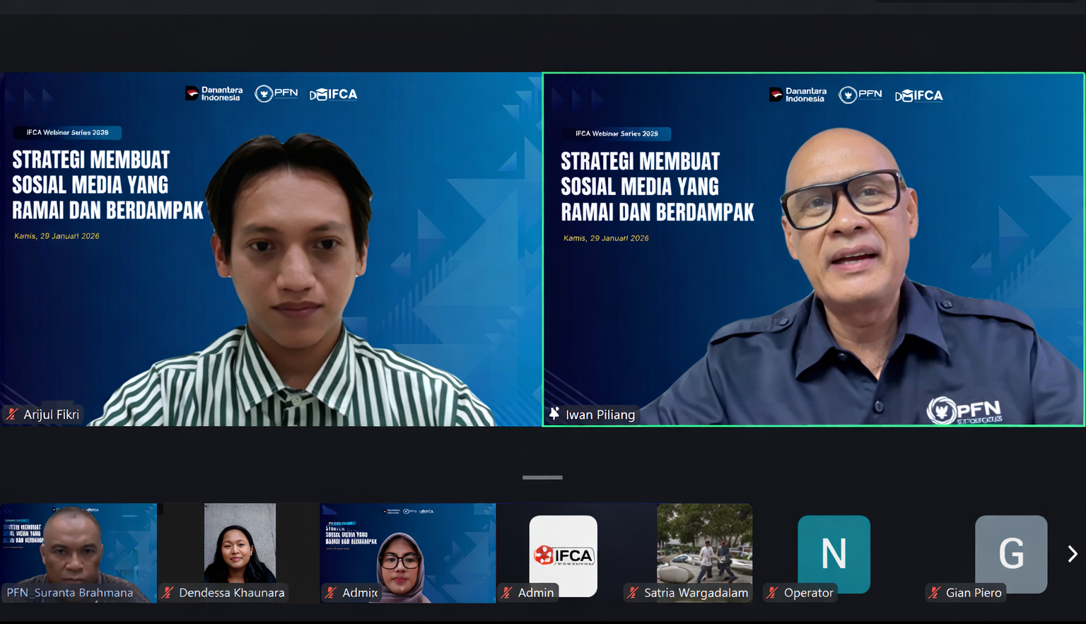 Webinar IFCA Series