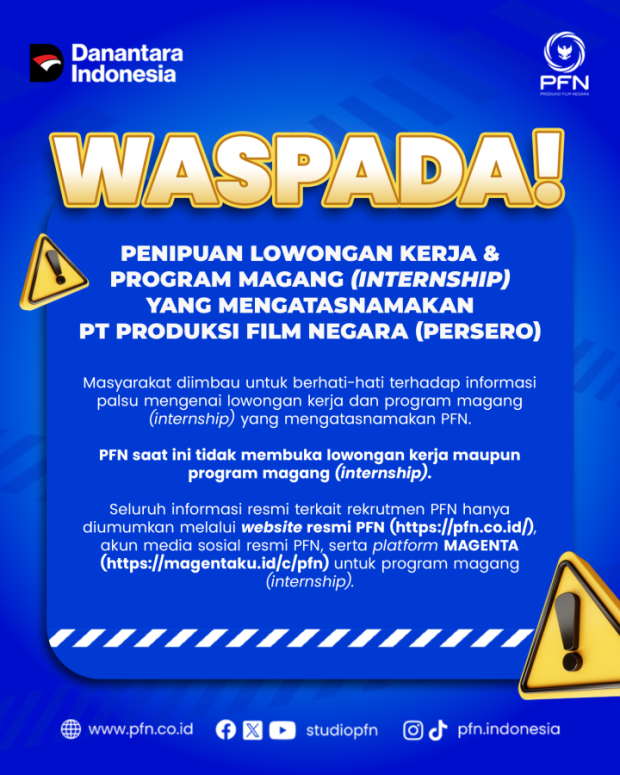 Waspada Penipuan Loker PFN 2026