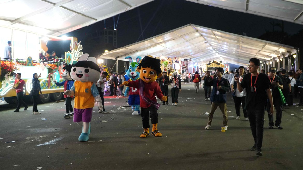 Rayakan HUT ke-81 RI, Si Unyil Hadiri Karnaval Bersatu Harmoni Nusantara