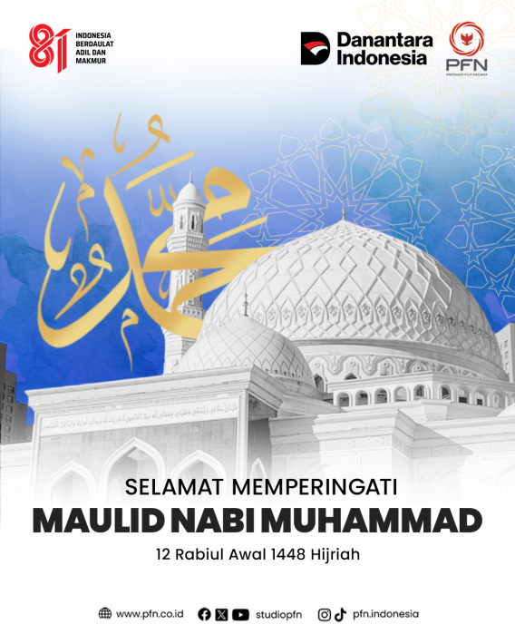 Selamat Memperingati Maulid Nabi Muhammad SAW 1448 H