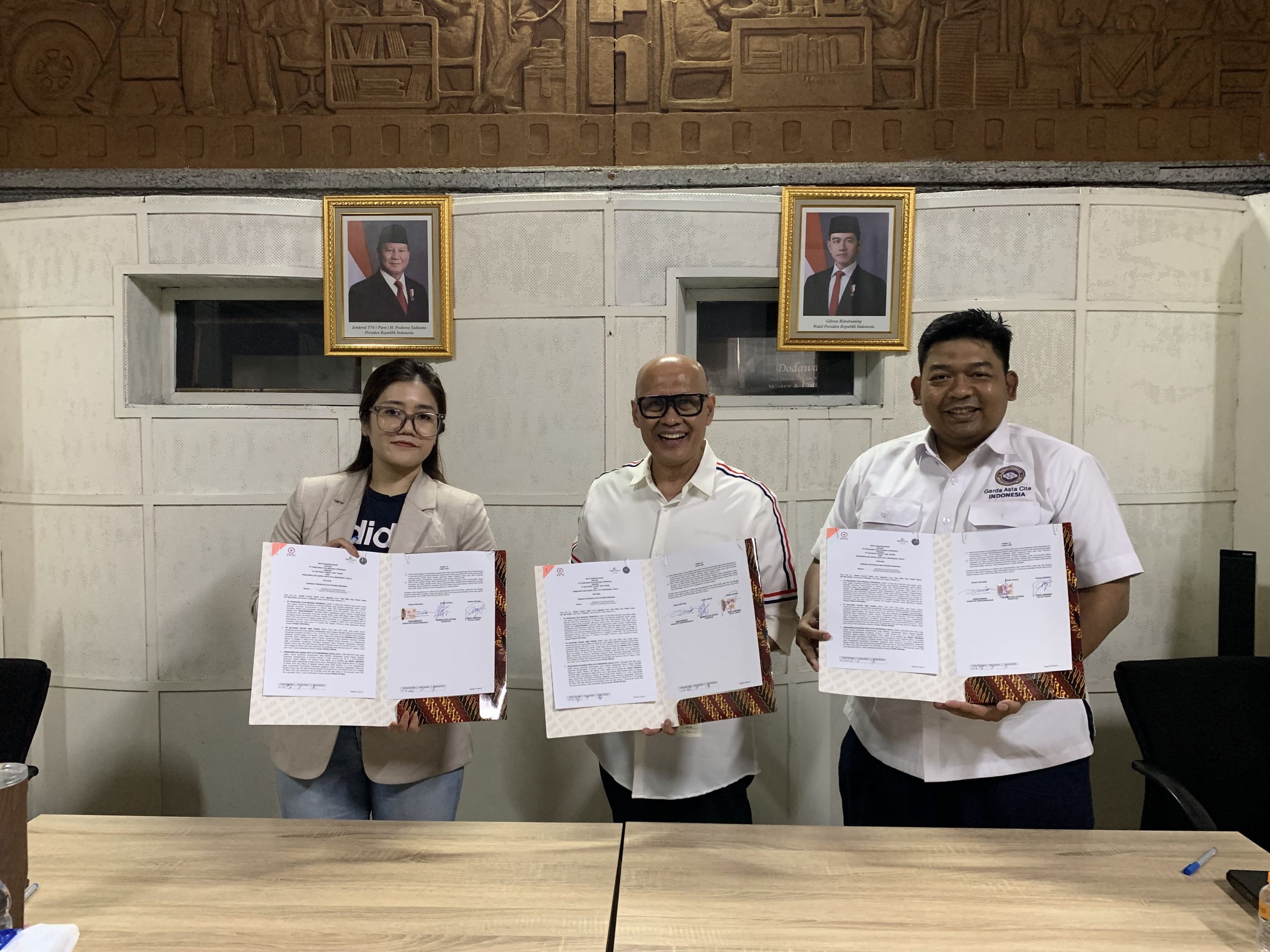 MoU PFN dengan GACI & Satguru_3 MoU PFN dengan GACI & Satguru_3