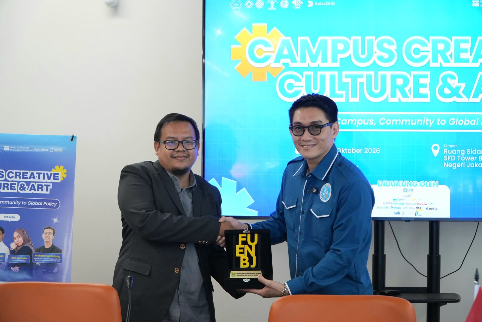 Dari Kampus Menuju Kebijakan, PFN Berbagi Perspektif dalam GEKRAFS Kampus Nasional